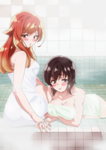 Backwasher! -Her and I, in the Women’s Bath!?-